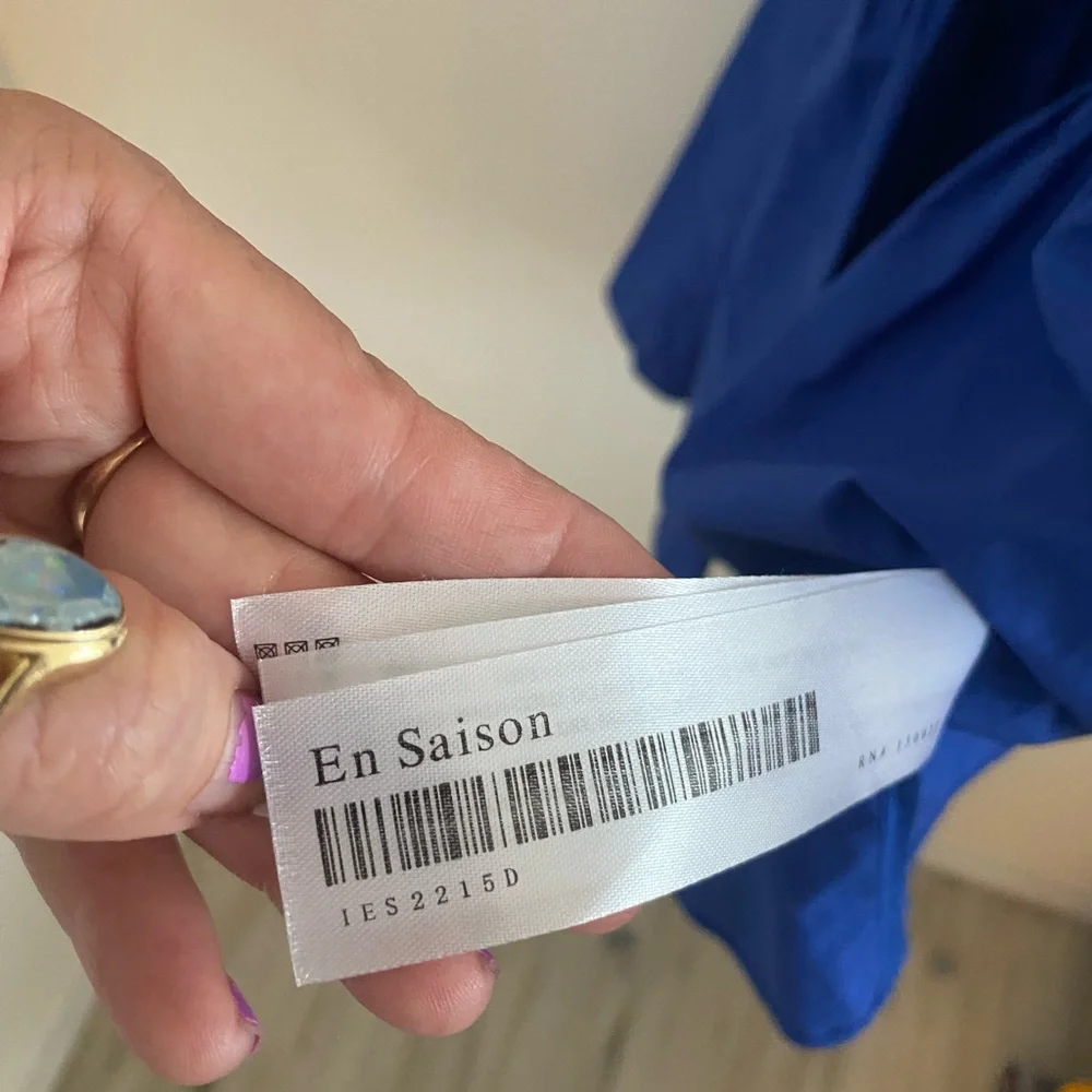 En Saison Blue Ruffled Tiered Sundress - Picture 4 of 5